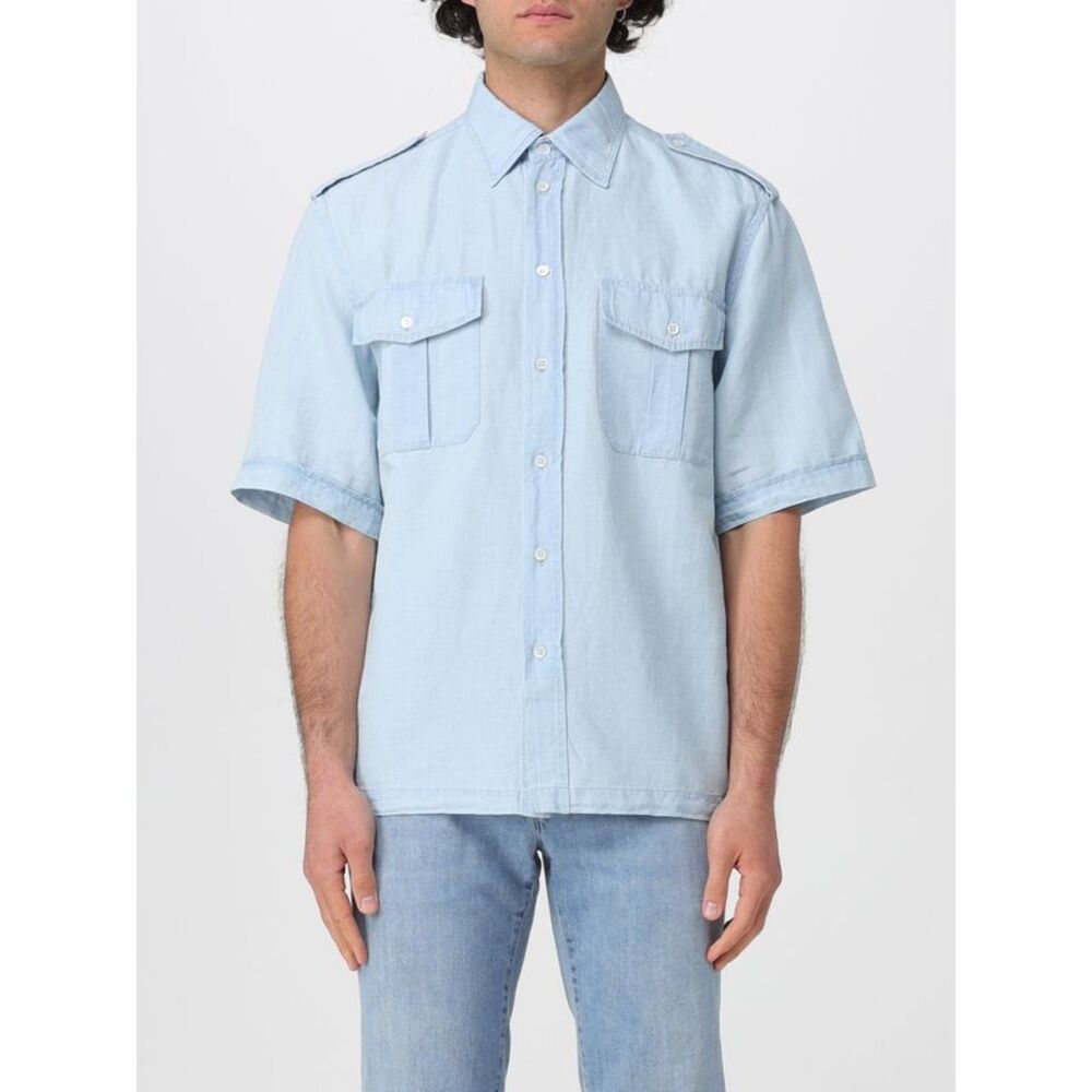 Barena Shirt Men Blue